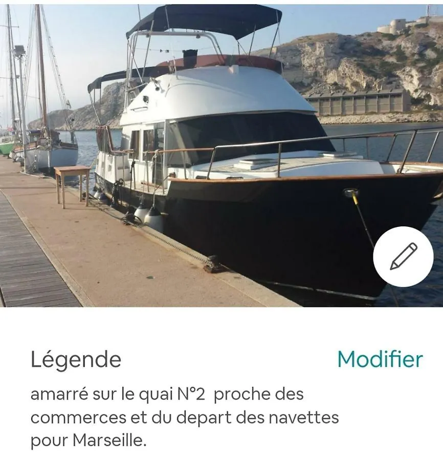 Botel Bichik Le Frioul Hotel Marseille France